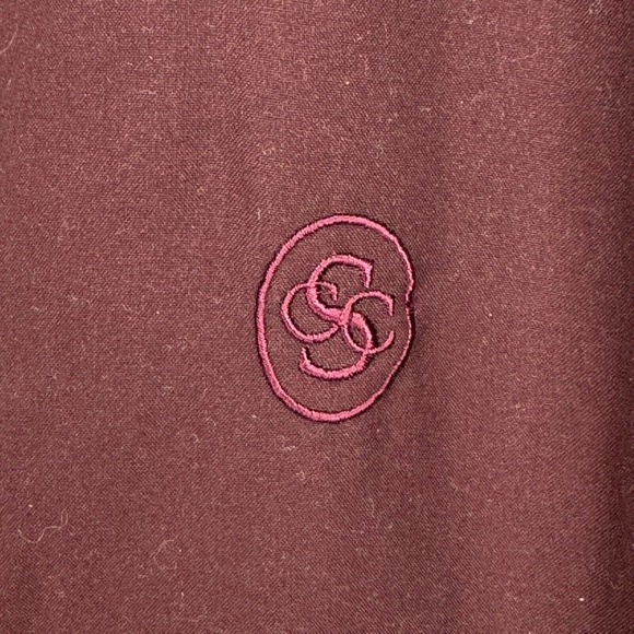 Zero Restriction Golf‎ Windbreaker Jacket Men Medium Maroon Microfiber Pockets - Picture 4 of 11